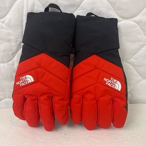 North Face women’s small red & black